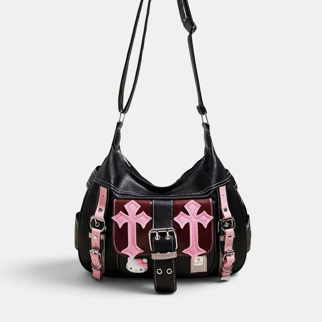 Gothic Cross Charm Bag