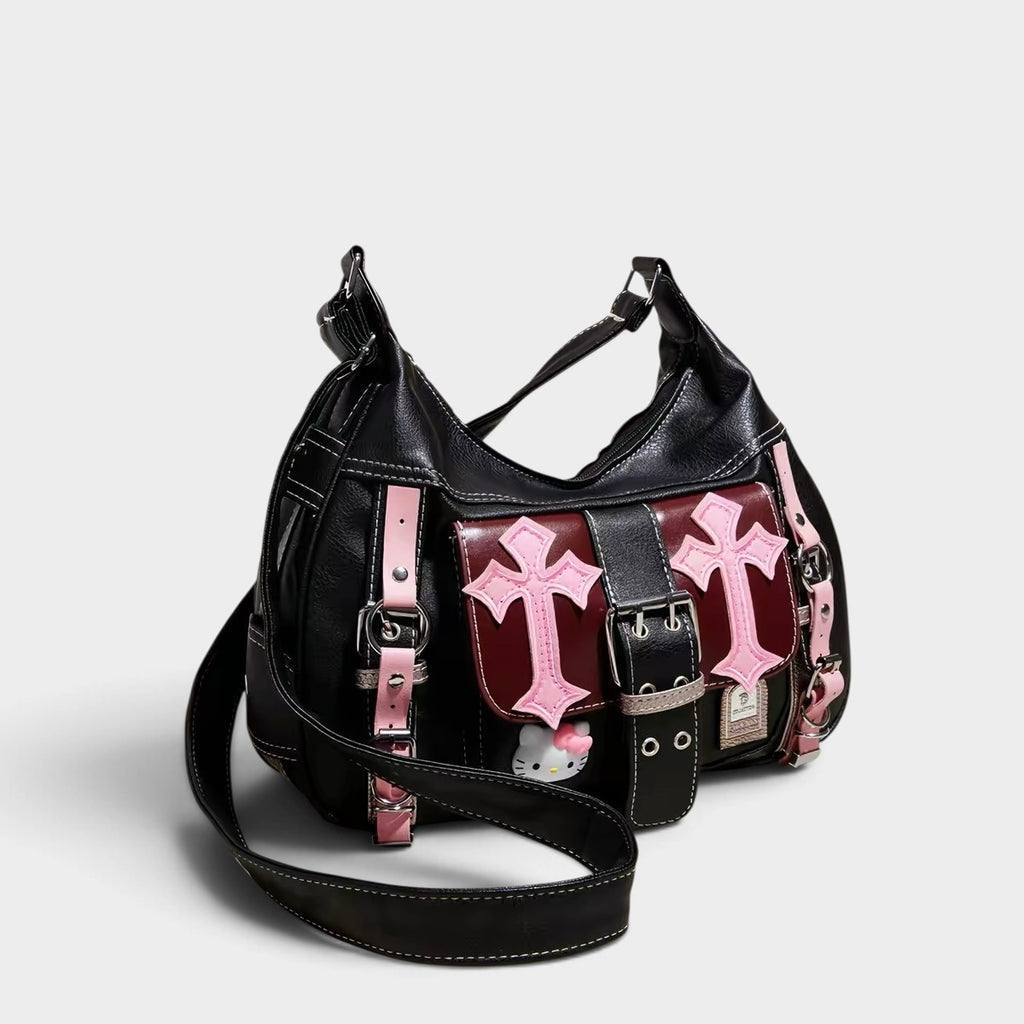 Gothic Cross Charm Bag