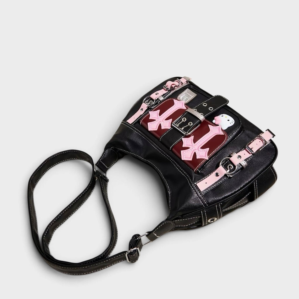 Gothic Cross Charm Bag